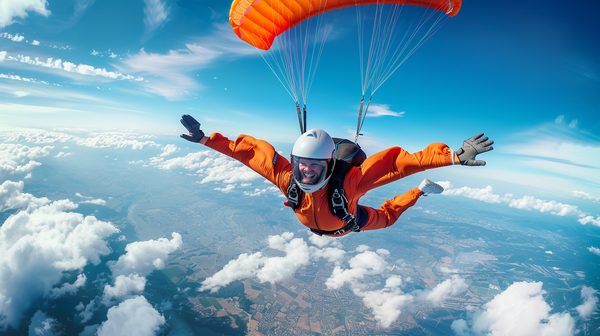 Vivez l'adrénaline avec un saut en parachute inoubliable